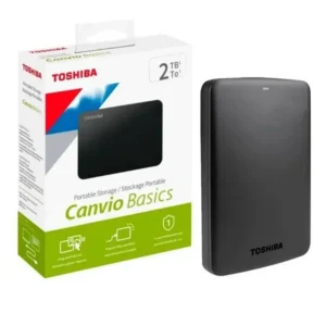 TOSHIBA HD EXTERNAL 2TB 2.5 USB  3.0 BLACK