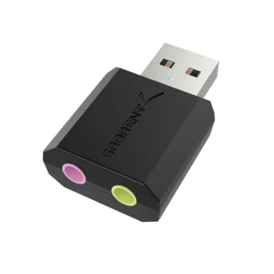 SABRENT  AU-MMSA USB  EXTERNAL STEREO 3D SOUND ADAPTER