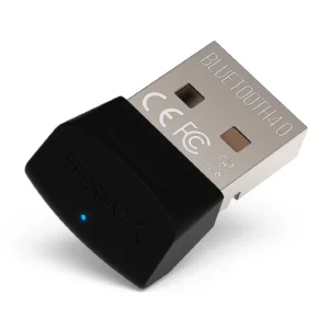 SABRENT BT-UB40 Micro Wireless Bluetooth 2.5Ghz (100 meter) USB 2.0 Dongle - v4.0 - 3Mbps