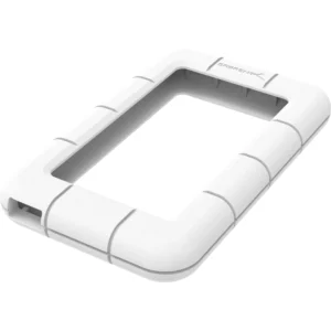 SABRENT EC-SCWT Shockproof Bumper Protector Enclosures  for Models EC-UK25/EC-US25/EC-UK30/EC-UM30 (White)