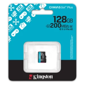 KINGSTON SDCG4/128GB MicroSD Canvas Go Plus 200MB/s
