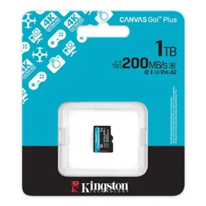 KINGSTON SDCG4/1TB MicroSD Canvas Go Plus 200MB/s