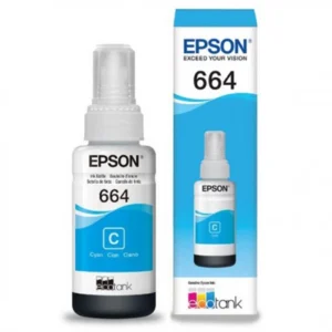 EPSON T664220 INK BOTTLE 70ML CYAN L200 SERIES