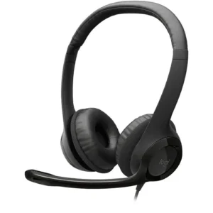 Logitech H390 USB-A Headset Black