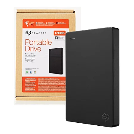 SEAGATE HD EXTERNAL 1TB USB 3.0  2.5" BLACK