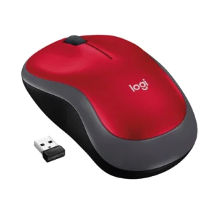 LOGITECH M185 MOUSE WIRELESS RED