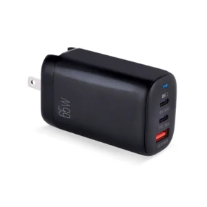 Argom Volta P8 GaN III 65W Dual Type-C + USB with Foldable Plug Wall Charger