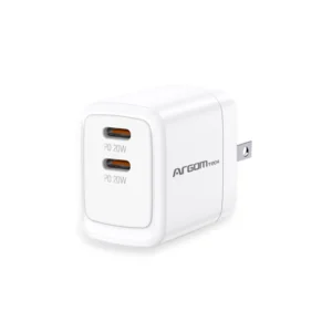 Argom 40W Dual Type-C PD Fast Wall Charger