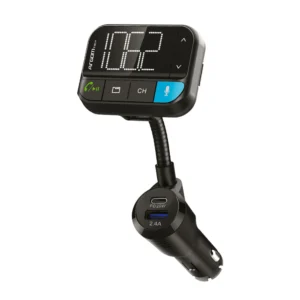 Argom BT Hands-Free Car Kit with Dual USB Fast Charging Ports