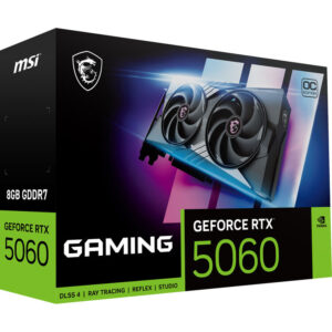 MSI GeForce RTX 5060 GAMING OC Graphics Card