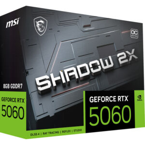 MSI GeForce RTX 5060 SHADOW 2X OC Graphics Card