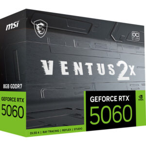 MSI GeForce RTX 5060 VENTUS 2X OC Graphics Card